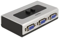 Delock 87758 2 87758 2 portos manuális kétirányú vga switch kép