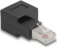 Delock 87864 Vezeték csatlakozó rj45 fekete kép