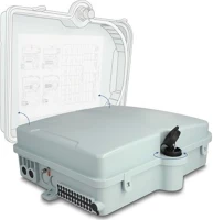 Delock 87903 optikai szál elosztó doboz belső és külső használatra ip65 vízhatlan kép