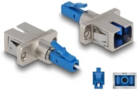 Delock 87944 Optikai szál hibrid párosító lc simplex apa - sc simplex anya kék kép