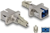 Delock 87945 Optikai szál hibrid párosító lc simplex apa - sc simplex anya bézs kép