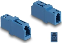 Delock 87985 Optikai szál párosító lc simplex anya - lc simplex anya upc kék kép