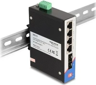 Delock 88015 Din rack switch kép