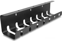 Delock 88031 Asztal alatti kábeltartó keret fekete 2 db kép