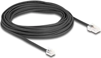 Delock 88039 Rj45 -> rj11 m/m adatkábel 10m fekete kép