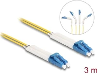 Delock 88072 Üvegszálas optikai kábel lc duplex - lc duplex egyszerű módozatú, os2 hajlított, 3 m kép