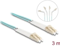 Delock 88081 Üvegszálas optikai kábel lc duplex - lc duplex egyszerű többszörös, om3 hajlított, 3 m kép