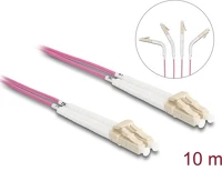 Delock 88091 Üvegszálas optikai kábel lc duplex - lc duplex egyszerű többszörös, om4 hajlított, 10 m kép
