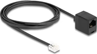 Delock 88093 Rj11 -> rj45 m/f adatkábel 2m fekete kép