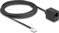 Delock 88094 Rj11 -> rj45 m/f adatkábel 3m fekete kép