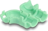 Delock 88125 8 db.-os kábel klipszelő (összefogó) hajlításhoz zöld kép