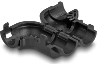 Delock 88127 8 db.-os kábel klipszelő (összefogó) hajlításhoz fekete kép