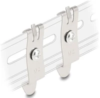 Delock 88142 Asztali patch panel tartó din sínhez m4 rögzítő csavarokkal 2 db. kép
