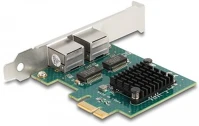 Delock LAN BCM Pci express x1 kártya 2 x rj45 gigabit lan bcm kép