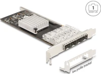 Delock 88342 Pci express x4 kártya - 4 x sfp bővítőhely gigabit lan kép