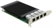 Delock LAN POE Pci express x4 kártya - 4 x gigabit lan poe+ kép