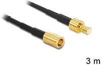 Delock 88648 Smb dugó > smb jack rg-174, 3 m kép