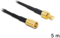 Delock 88649 Smb dugó > smb jack rg-174, 5 m kép