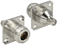 Delock 88835 B -> sma m/m adapter nikkel beépíthető kép