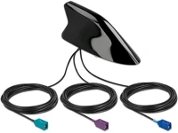 Delock 89014 Shark fin gps glonass lte wi-fi antenna kép