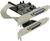 Delock 89125 Pci-e x1 - 2 portos párhuzamos port io vezérlő kép