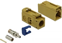 Delock 89694 Fakra k 25 mm (hosszú) anya a krimpeléshez kép