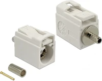 Delock 89700 Fakra b 21 mm (rövid) anya a krimpeléshez kép
