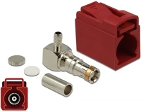 Delock 89724 Fakra l anya 90° krimpeléshez kép