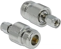 Delock 89903 N -> rp-sma f/m adapter nikkel kép