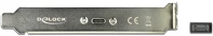 Delock 89936 Csatlakozó aljzat 1 x usb type-c? porttal kép