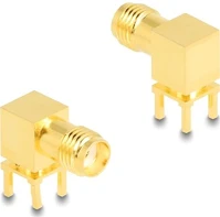 Delock 90 PCB HBI59-1 Sma adapter anya 90  pcb hbi59-1 kép