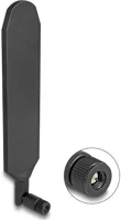 Delock 90102 5g lte antenna sma-dugó 3 dbi mindenirányú, elforgatható, dönthető csatlakozással (fekete színű) kép