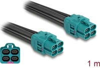 Delock 90340 Hdmtd z kábel quad anya - hdmtd z quad anya 1 m kép