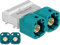 Delock 90356 2db hsd z -> 2db pcb 4pin m/m adapter kék kép