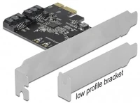 Delock 90431 2-port sata3 pcie x1 bővítőkártya kép