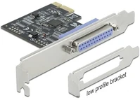 Delock 90500 1-port pcie x1 párhuzamos port bővítőkártya kép