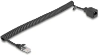 Delock 90668 rj45 tekercses kábelcsatlakozó a jack csatlakozóhoz cat.5e utp 0,5 m - 1 m kép