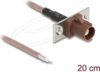 Delock 90733 antenna kábel fakra f anya   nyílt kábelek rg-316 20 cm 2 kép