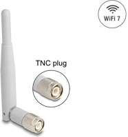 Delock 90736 wifi 7 antenna tnc-dugó 2 - 3 dbi 13,5 cm mindenirányú, dönthető kép