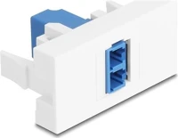 Delock 90847 Easy 45 modul lc duplex anya lc duplex anya fehér/kék kép