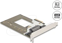Delock 90854 1-port u.2 nvme pcie x4 bővítőkártya kép
