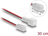 Delock 90869 Ventilátor bővítő kábel apa - anya 2 tűs 30 cm kép