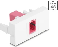 Delock 90895 Easy 45 modul sc simplex anya - sc simplex anya lila / fehér kép