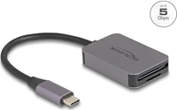 Delock 91009 Usb type-c  kártyaolvasó alumínium házban sd vagy micro sd memória kártyákhoz kép