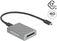 Delock 91021 40 gbps usb type-c  kártyaolvasó cfexpress type b memóriakártyákhoz kép