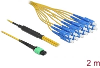 Delock 9/125 ΜM Mpo -> 12db sc simplex f/m adatkábel 2m sárga single-mode, 9/125 µm kép