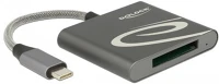 Delock FOR XQD 2.0 Usb type-c card reader for xqd 2.0 memory cards kép
