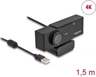 Delock 96400 Uhd webkamera fekete kép