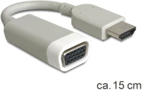 Delock ADAPTER HDMI-A MALE TO VGA FEMALE 65469 Adapter hdmi-a male to vga female kép