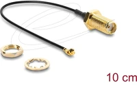 Delock APA I-PEX INC., MHF I antenna kábel sma anya válaszfali csatlakozóval apa i-pex inc., mhf  i kép